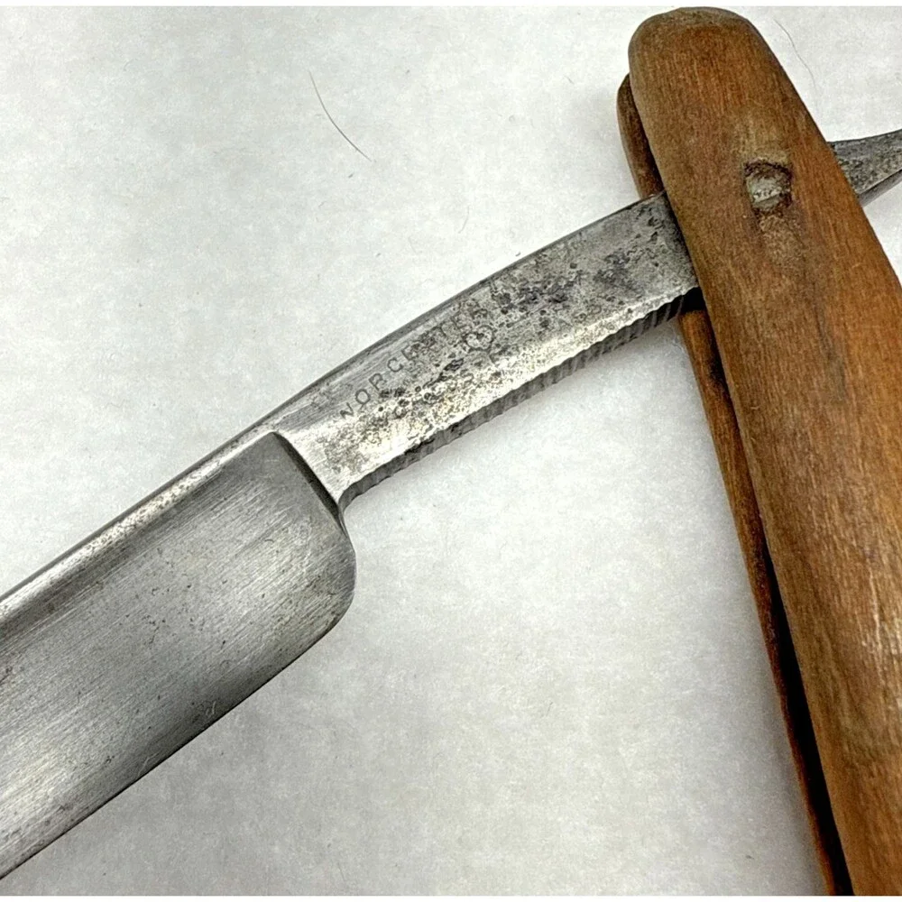 Worcester Razor Co Straight Razor Worcester Mass USA Vintage Barber Shave Knife